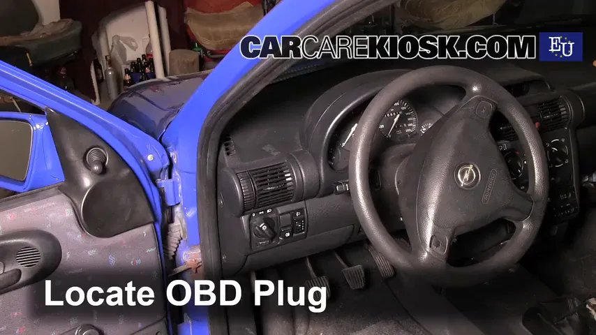 1998 Opel Corsa B II 1.0L 3 Cyl. Lumière « Check engine » du moteur Diagnostic